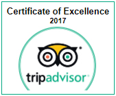 Villa Coco Certificate of Excellence 2017