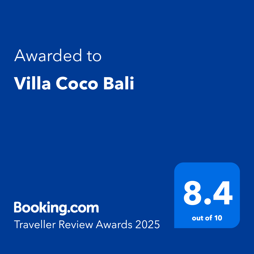 villa coco bali - booking.com traveller review award 2025